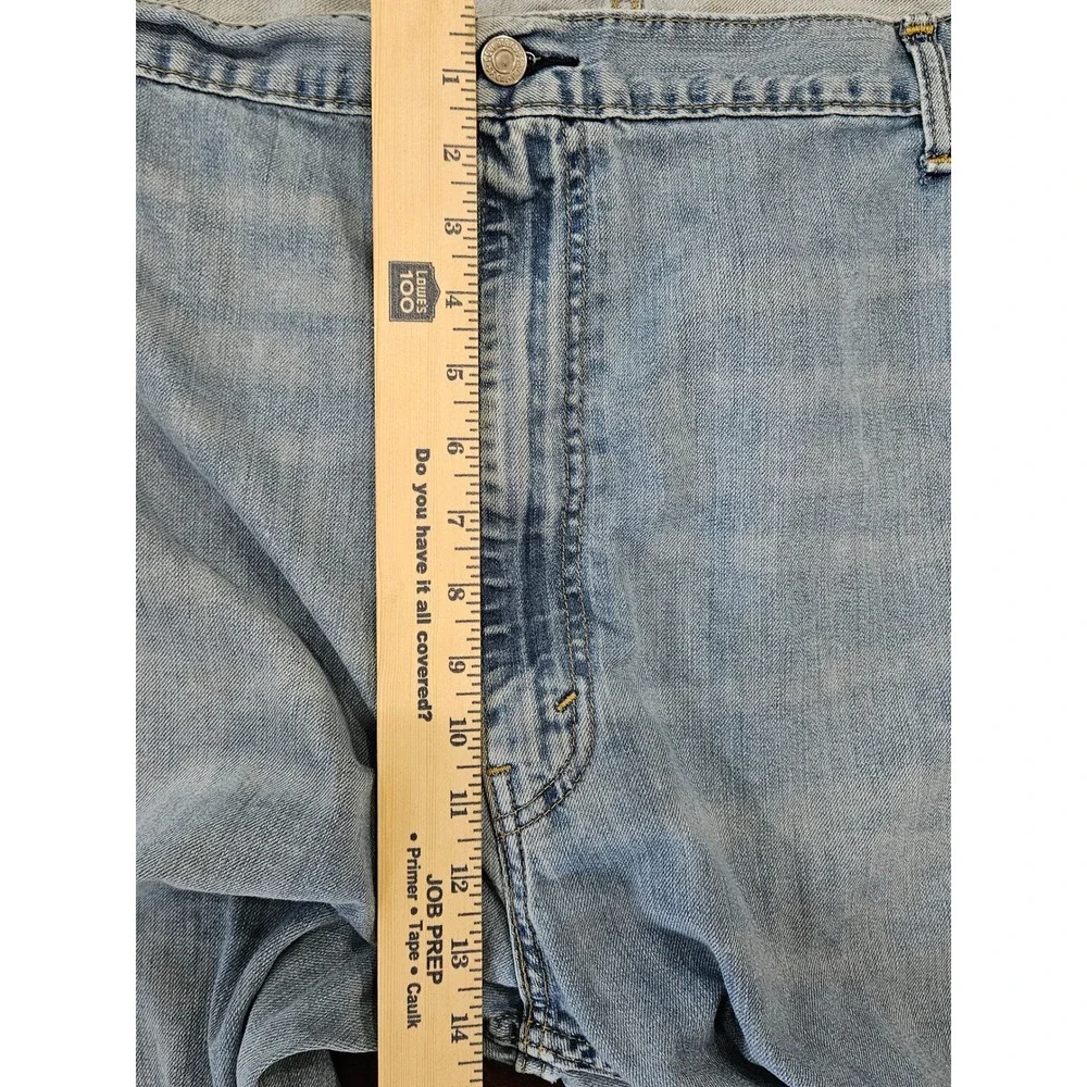 Y2K Levis 559 Relaxed Straight Mens Jeans Light Wash Denim Blue 58x32